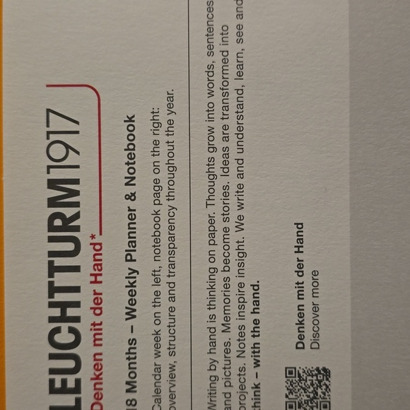 ❤️BUY 5 GET 3 FREE Weekly Planner & Notebook Medium (A5) 2026,18 Months, English - Picture 4 of 13